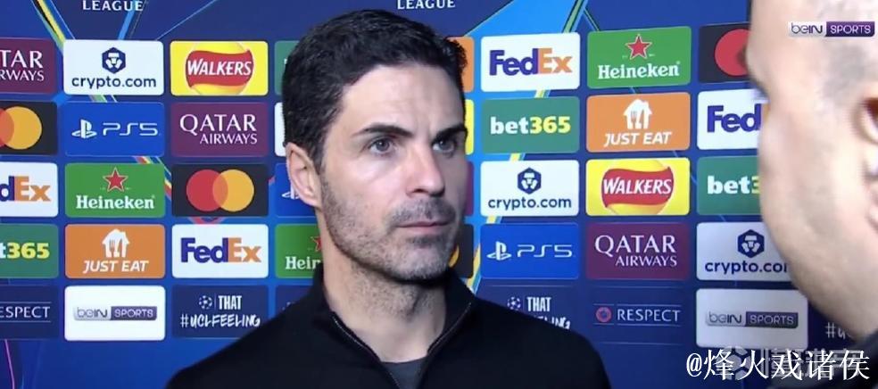 阿尔特塔：特罗萨德在场上感觉有些不适，我们不