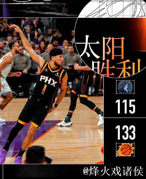 布克31分太阳力克爵士重返榜首 开拓者击败森林狼终结3连败 布克31分太阳力克爵士重返榜首 开拓者击败森林狼终结3连败