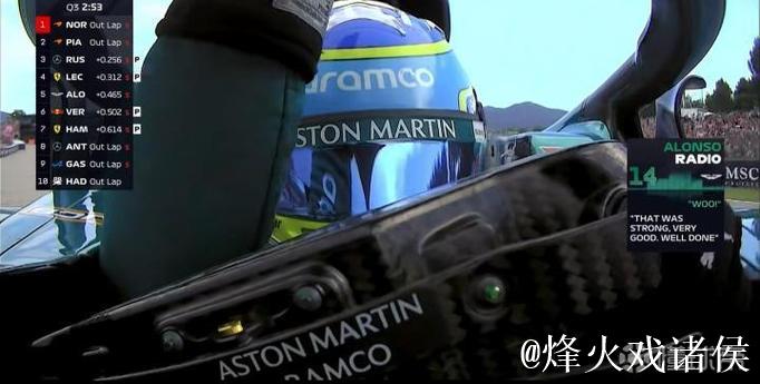 F1西班牙站排位赛:皮亚斯特里摘下杆位 F1西班牙站排位赛:皮亚斯特里摘下杆位